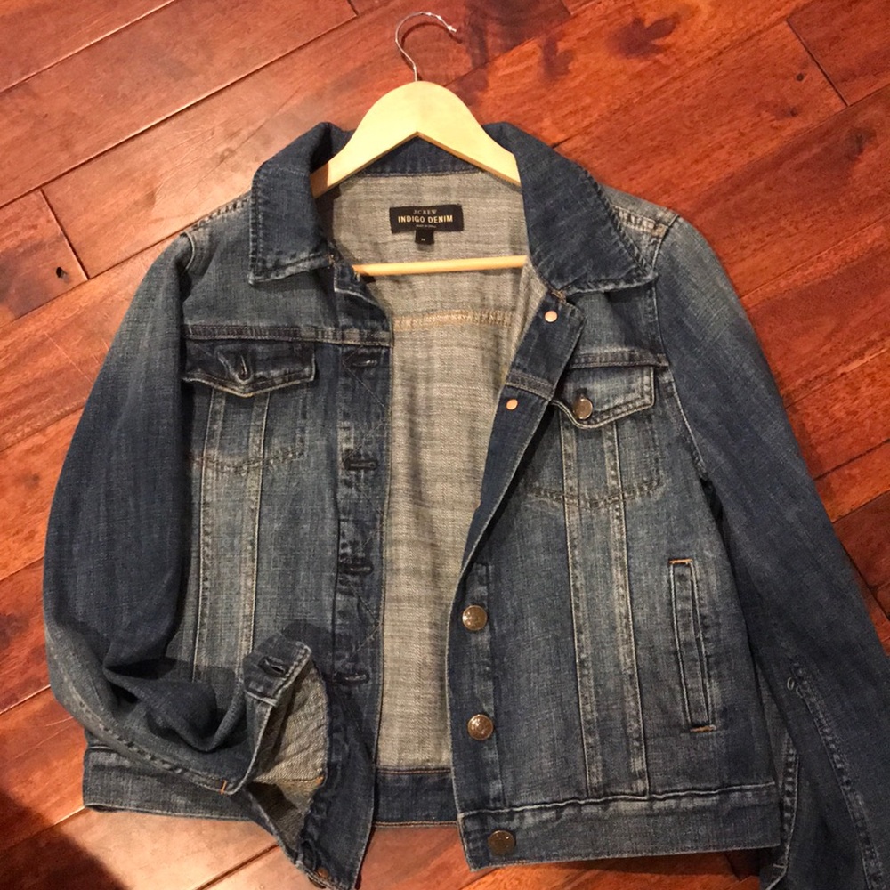 J. Crew Indigo Denim Jacket